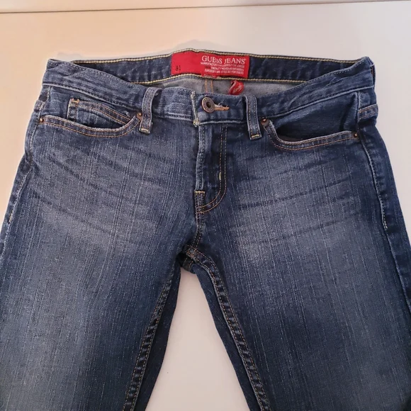 Guess Blue Foxy Flare Women's Jeans Size 27 - Picture 7 of 15
